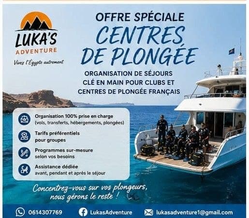 Offre Spéciale Centres de Plongée