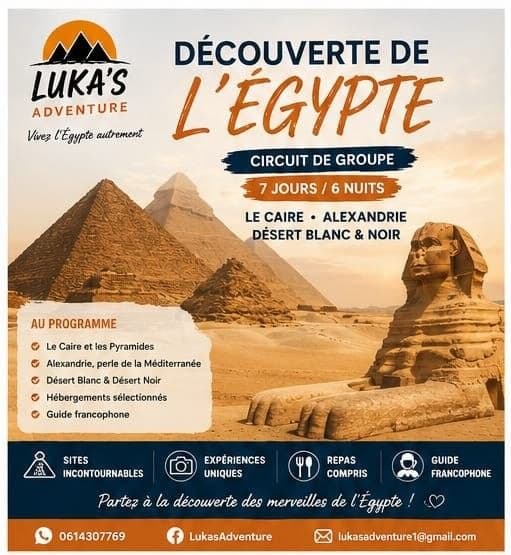 Découverte de l'Égypte